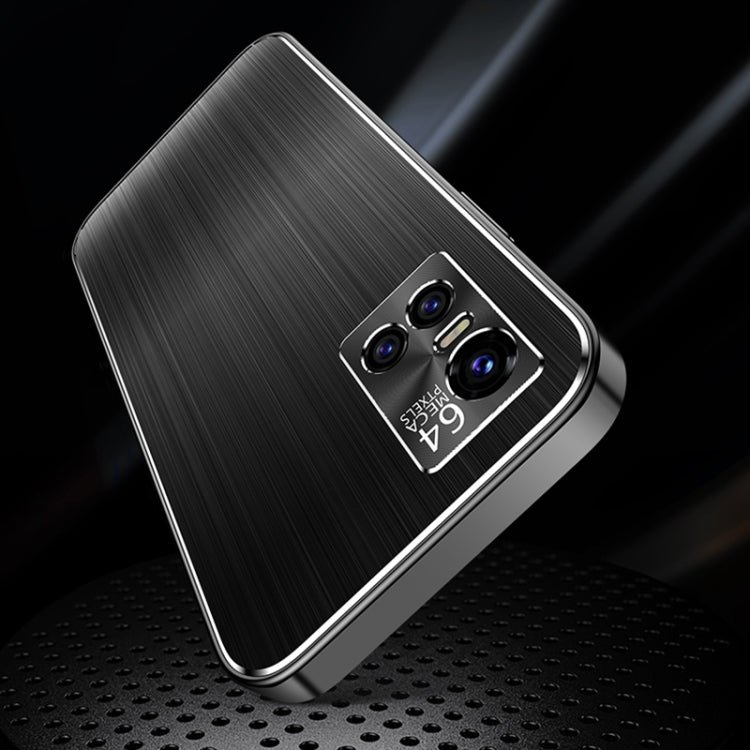 For vivo S10 / S10 Pro Cool Sharp Series Aluminum Plate Brushed Lens All-inclusive Protective Case