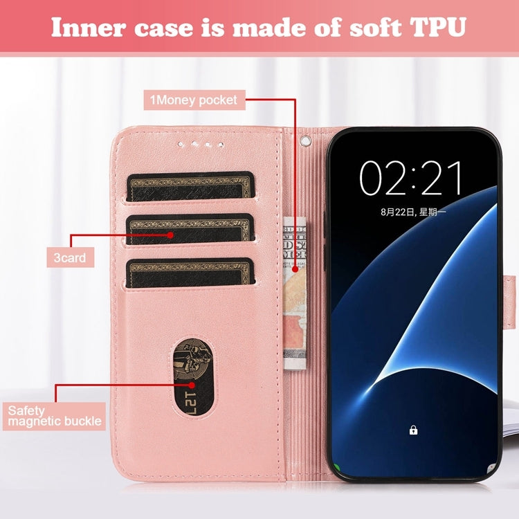 For Samsung Galaxy A20s Embossed Big Small Concentric Squares Pattern Horizontal Flip Leather Case with Card Slot & Holder & Wallet