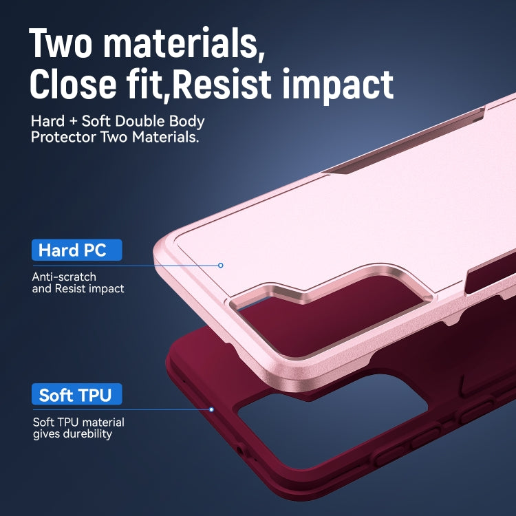 For Samsung Galay S21 5G Pioneer Armor Heavy Duty PC + TPU Shockproof Case