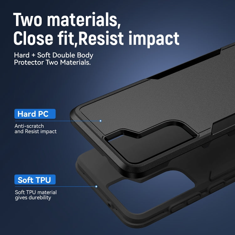 For Samsung Galay S21 5G Pioneer Armor Heavy Duty PC + TPU Shockproof Case