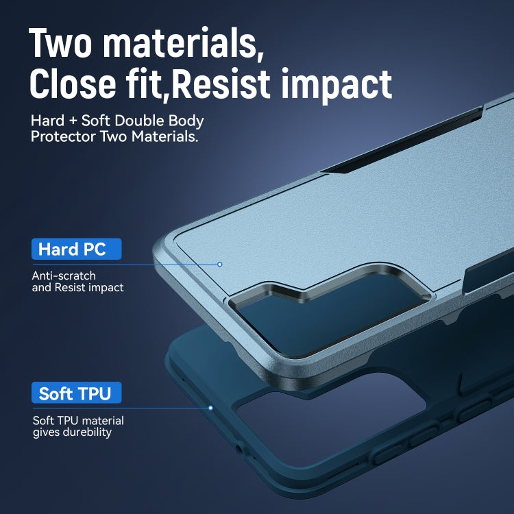 For Samsung Galay S21 5G Pioneer Armor Heavy Duty PC + TPU Shockproof Case