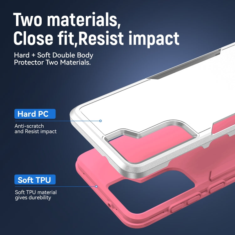 For Samsung Galay S21+ 5G Pioneer Armor Heavy Duty PC + TPU Shockproof Case