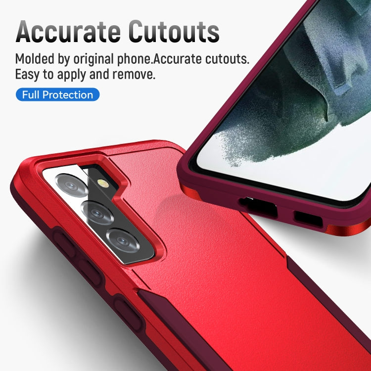For Samsung Galay S21+ 5G Pioneer Armor Heavy Duty PC + TPU Shockproof Case