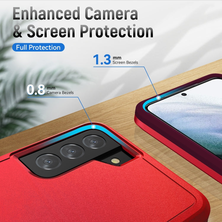 For Samsung Galay S21+ 5G Pioneer Armor Heavy Duty PC + TPU Shockproof Case