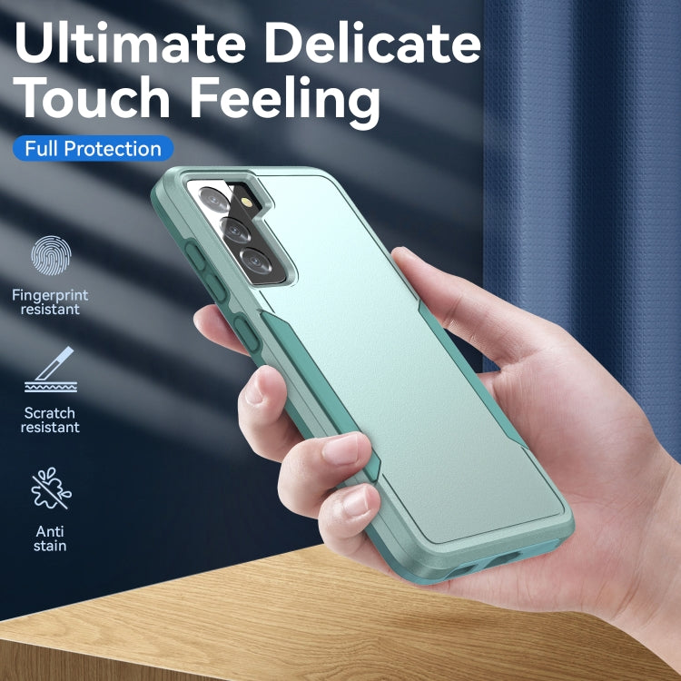 For Samsung Galay S21+ 5G Pioneer Armor Heavy Duty PC + TPU Shockproof Case