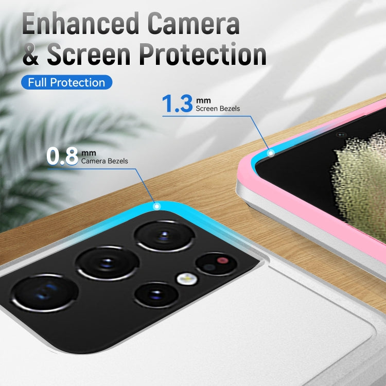 For Samsung Galay S21 Ultra 5G Pioneer Armor Heavy Duty PC + TPU Shockproof Case
