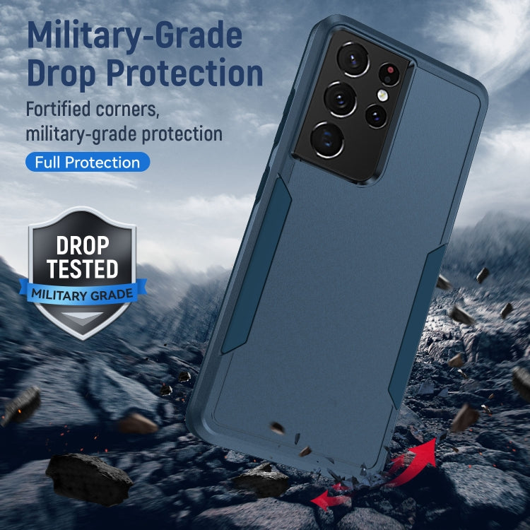 For Samsung Galay S21 Ultra 5G Pioneer Armor Heavy Duty PC + TPU Shockproof Case