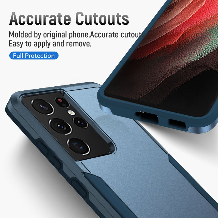 For Samsung Galay S21 Ultra 5G Pioneer Armor Heavy Duty PC + TPU Shockproof Case