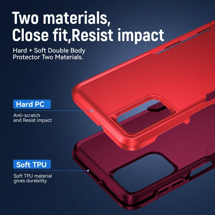 For Samsung Galay A32 5G Pioneer Armor Heavy Duty PC + TPU Shockproof Case