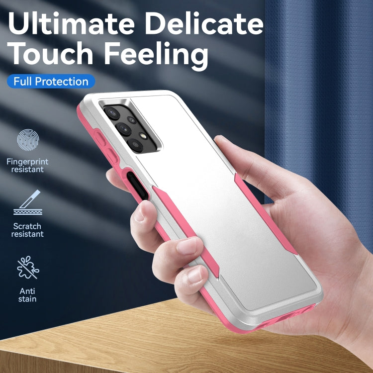 For Samsung Galay A32 4G Pioneer Armor Heavy Duty PC + TPU Shockproof Case