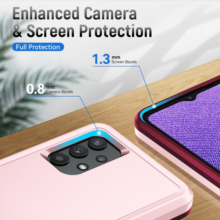 For Samsung Galay A32 4G Pioneer Armor Heavy Duty PC + TPU Shockproof Case