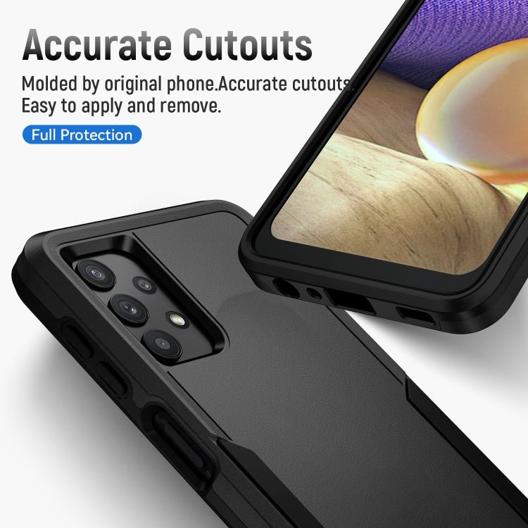 For Samsung Galay A32 4G Pioneer Armor Heavy Duty PC + TPU Shockproof Case