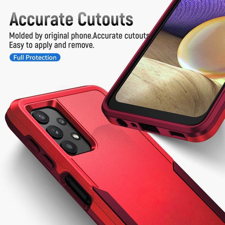 For Samsung Galay A32 4G Pioneer Armor Heavy Duty PC + TPU Shockproof Case