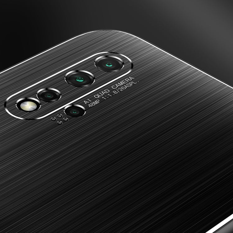 For Huawei nova 6 5G Cool Sharp Series Aluminum Plate Brushed Lens All-inclusive Protective Case