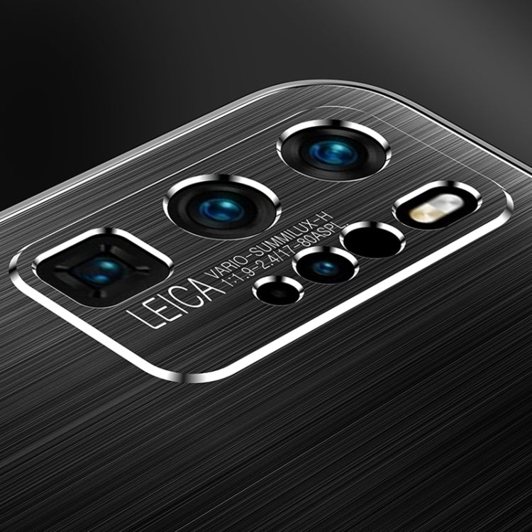 For Huawei P40 Cool Sharp Series Aluminum Plate Brushed Lens All-inclusive Protective Case