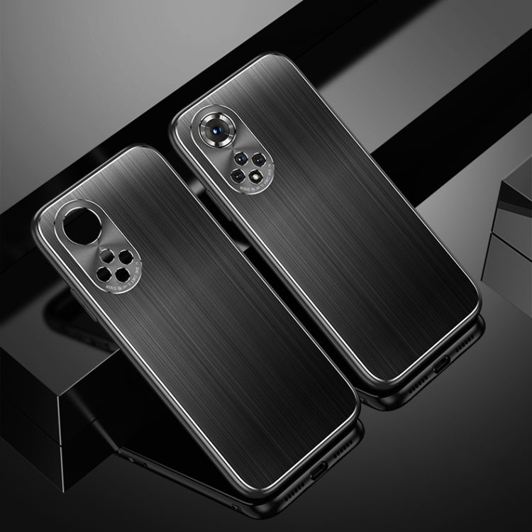 For Honor 50 Cool Sharp Series Aluminum Plate Brushed Lens All-inclusive Protective Case