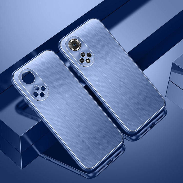 For Honor 50 Cool Sharp Series Aluminum Plate Brushed Lens All-inclusive Protective Case