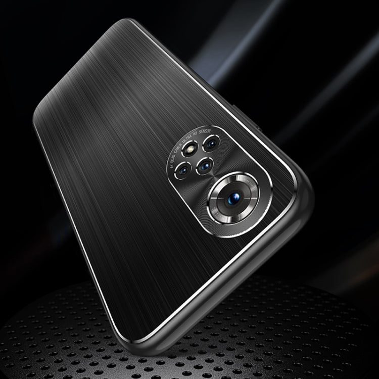 For Honor 50 Cool Sharp Series Aluminum Plate Brushed Lens All-inclusive Protective Case
