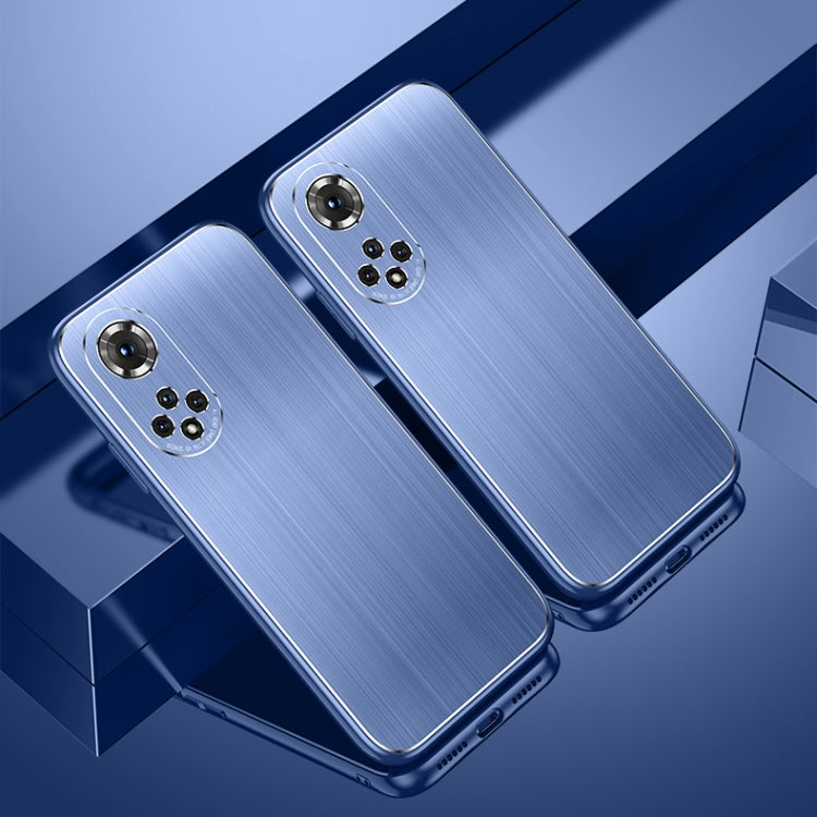 For Honor 50 Pro Cool Sharp Series Aluminum Plate Brushed Lens All-inclusive Protective Case
