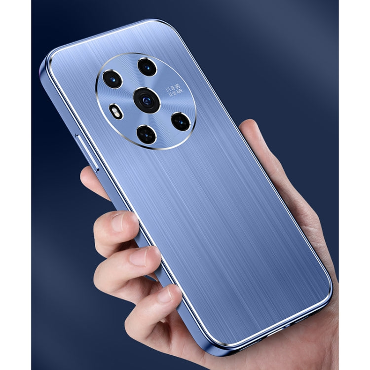 For Honor Magic3 Cool Sharp Series Aluminum Plate Brushed Lens All-inclusive Protective Case