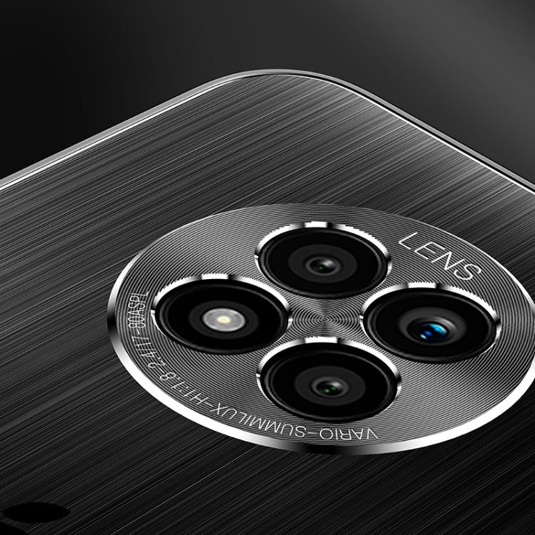 For Honor X20 Cool Sharp Series Aluminum Plate Brushed Lens All-inclusive Protective Case