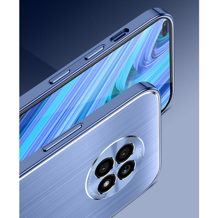 For Honor X20 Cool Sharp Series Aluminum Plate Brushed Lens All-inclusive Protective Case