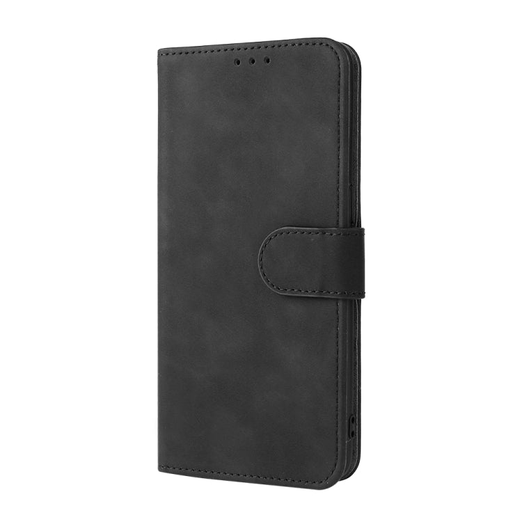 For OPPO Reno6 4G Solid Color Skin Feel Magnetic Buckle Horizontal Flip PU Leather Case with Holder & Card Slots & Wallet