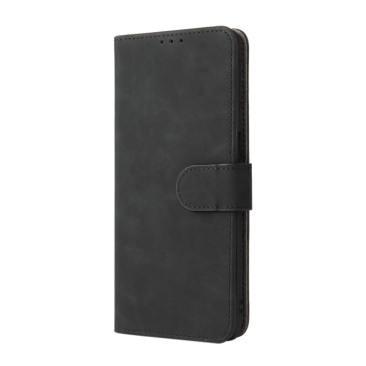 For Motorola Edge (2021) Solid Color Skin Feel Magnetic Buckle Horizontal Flip PU Leather Case with Holder & Card Slots & Wallet
