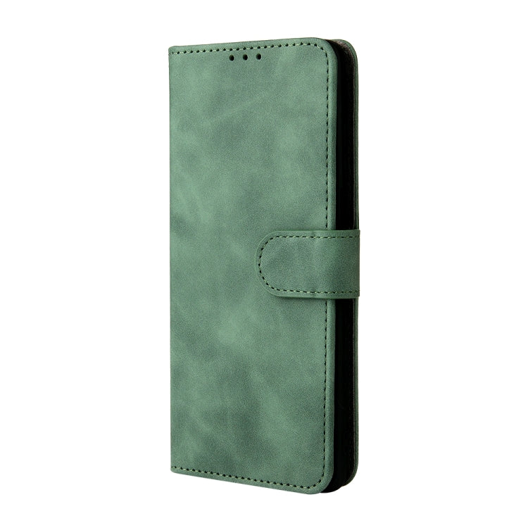 For Motorola Edge (2021) Solid Color Skin Feel Magnetic Buckle Horizontal Flip PU Leather Case with Holder & Card Slots & Wallet
