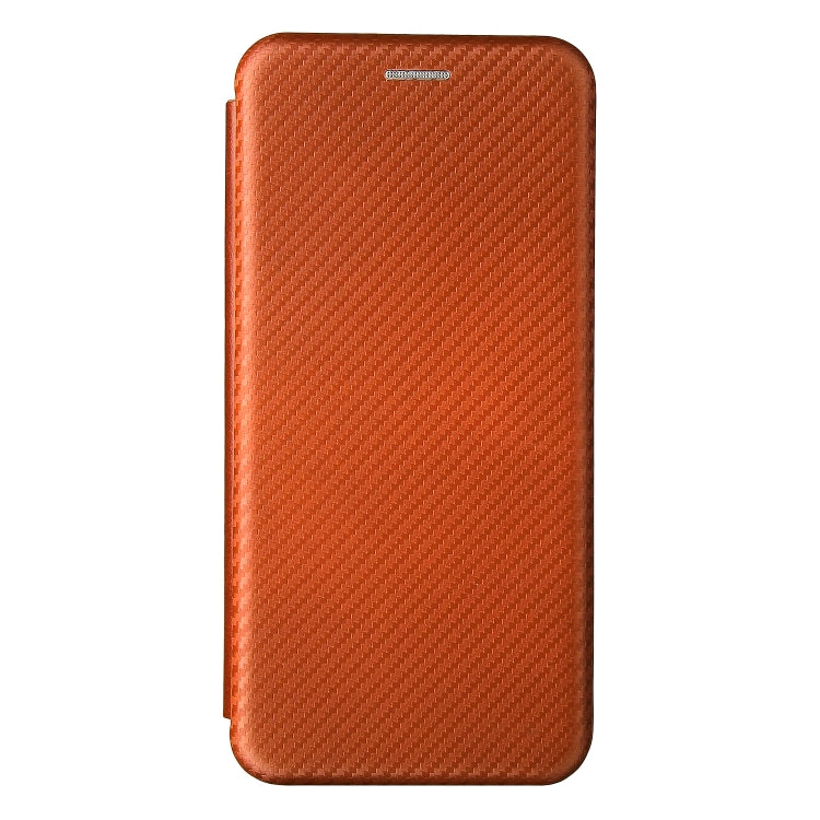 For OPPO Reno6 4G Carbon Fiber Texture Horizontal Flip TPU + PC + PU Leather Case with Card Slot