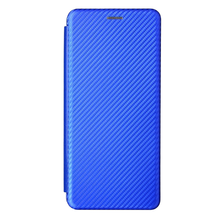 For Motorola Edge (2021) Carbon Fiber Texture Horizontal Flip TPU + PC + PU Leather Case with Card Slot