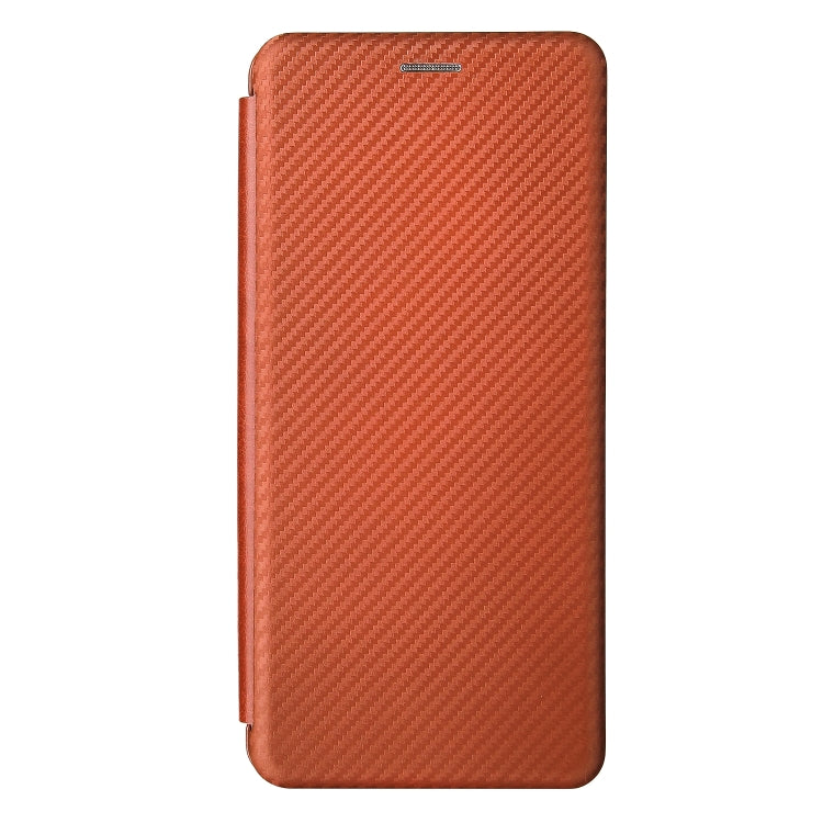 For Motorola Edge (2021) Carbon Fiber Texture Horizontal Flip TPU + PC + PU Leather Case with Card Slot