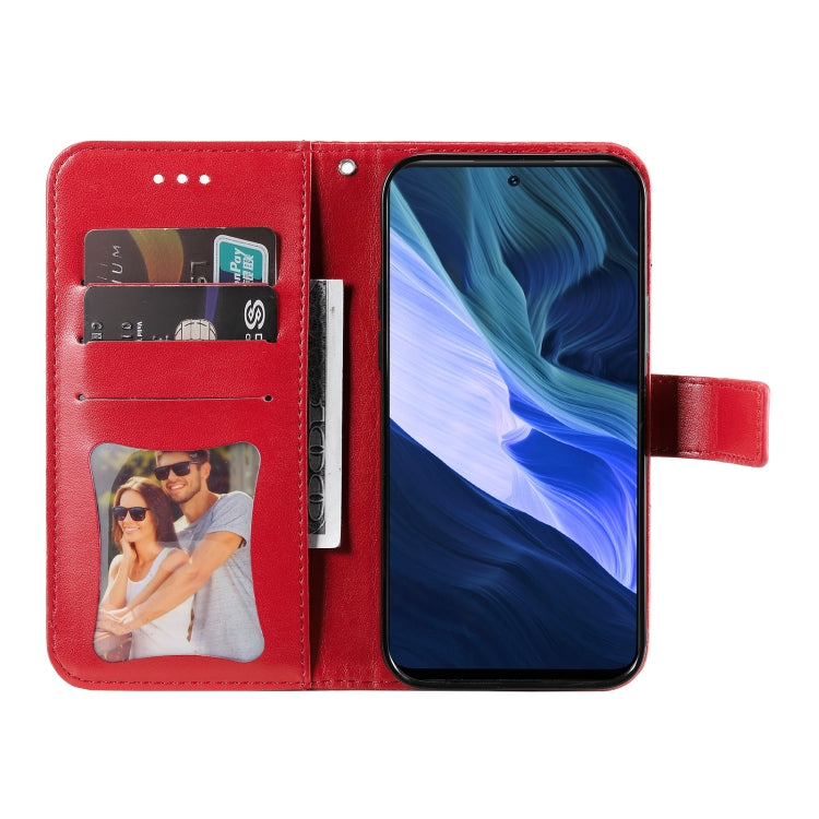For Infinix Note 10 7-petal Flowers Embossing Pattern Horizontal Flip PU Leather Case with Holder & Card Slots & Wallet & Photo Frame