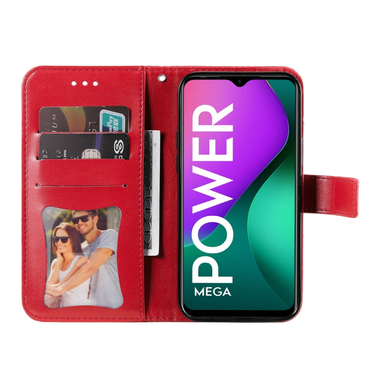 For Infinix Smart 5 / HOT10 Lite 7-petal Flowers Embossing Pattern Horizontal Flip PU Leather Case with Holder & Card Slots & Wallet & Photo Frame