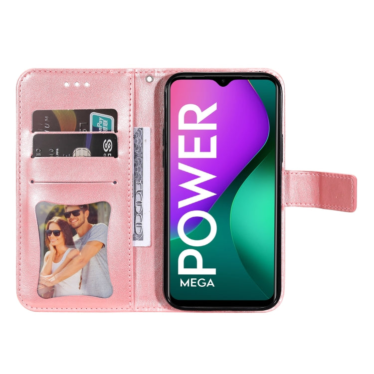 For Infinix Smart 5 / HOT10 Lite 7-petal Flowers Embossing Pattern Horizontal Flip PU Leather Case with Holder & Card Slots & Wallet & Photo Frame
