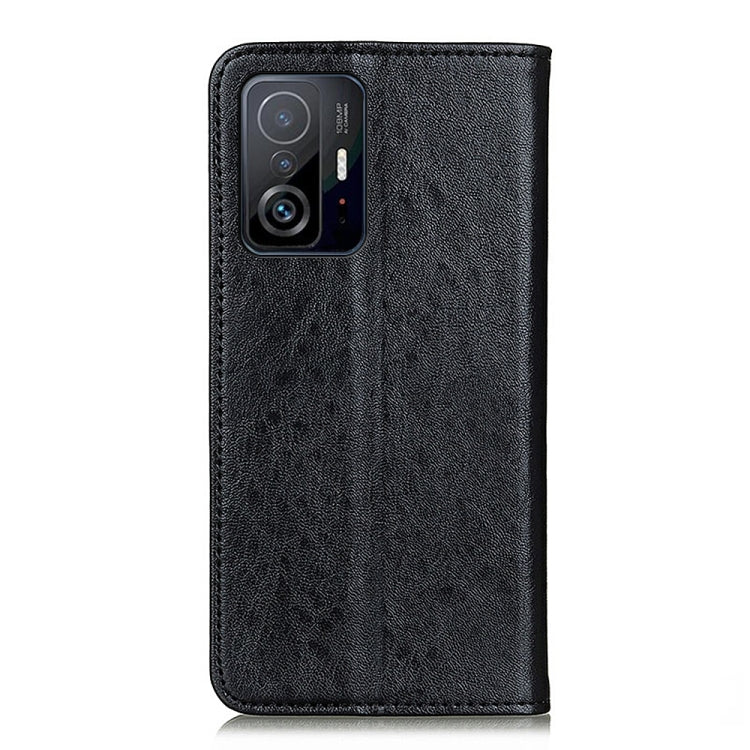 For Xiaomi Mi 11T / 11T Pro Magnetic Crazy Horse Texture Horizontal Flip Leather Case with Holder & Card Slots & Wallet