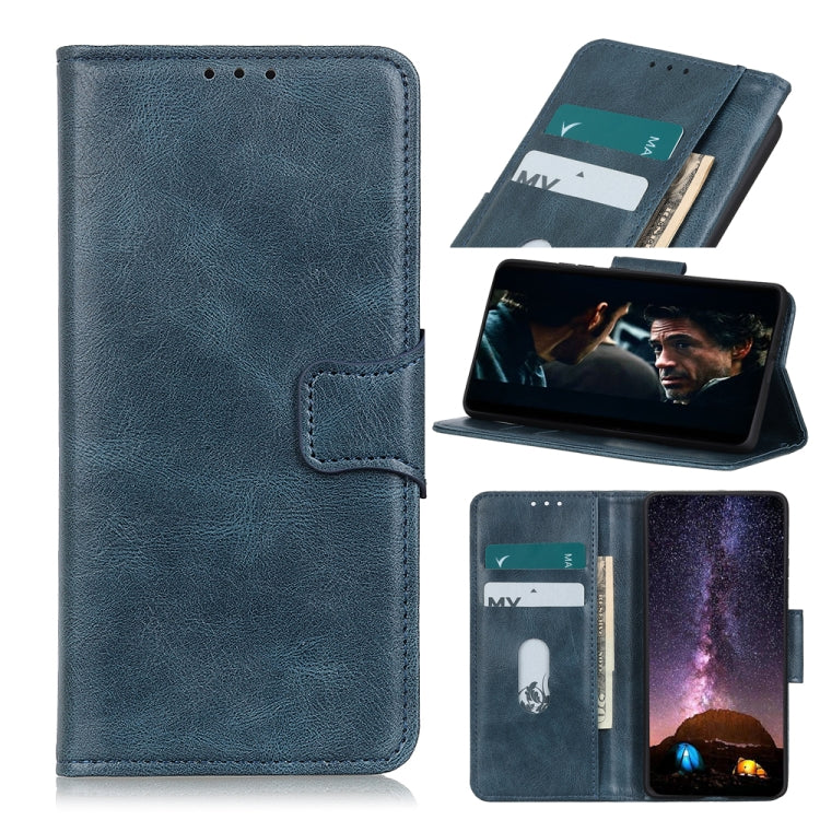 For Xiaomi Mi 11T / 11T Pro Mirren Crazy Horse Texture Horizontal Flip Leather Case with Holder & Card Slots & Wallet