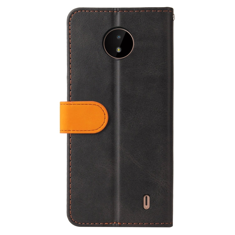For Nokia C10 / C20 Business Stitching-Color Horizontal Flip PU Leather Case with Holder & Card Slots & Photo Frame