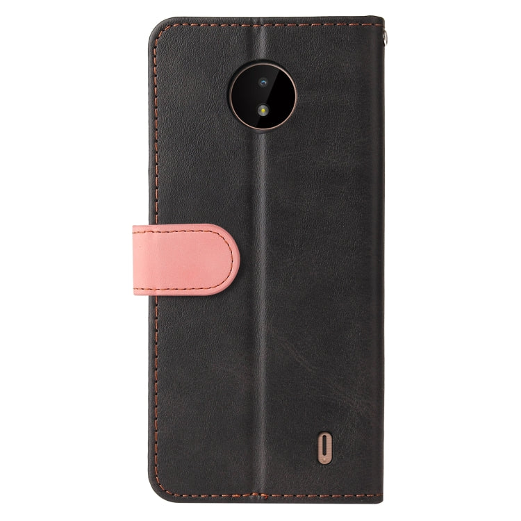 For Nokia C10 / C20 Business Stitching-Color Horizontal Flip PU Leather Case with Holder & Card Slots & Photo Frame