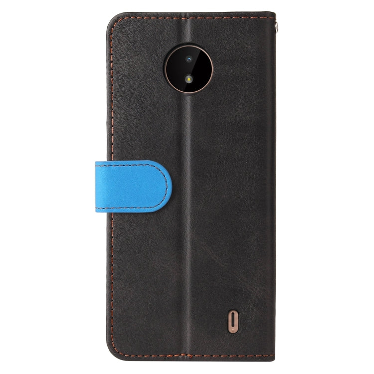 For Nokia C10 / C20 Business Stitching-Color Horizontal Flip PU Leather Case with Holder & Card Slots & Photo Frame