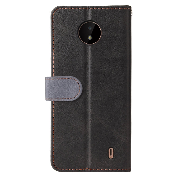 For Nokia C10 / C20 Business Stitching-Color Horizontal Flip PU Leather Case with Holder & Card Slots & Photo Frame