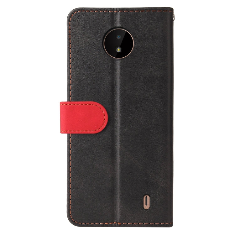 For Nokia C10 / C20 Business Stitching-Color Horizontal Flip PU Leather Case with Holder & Card Slots & Photo Frame