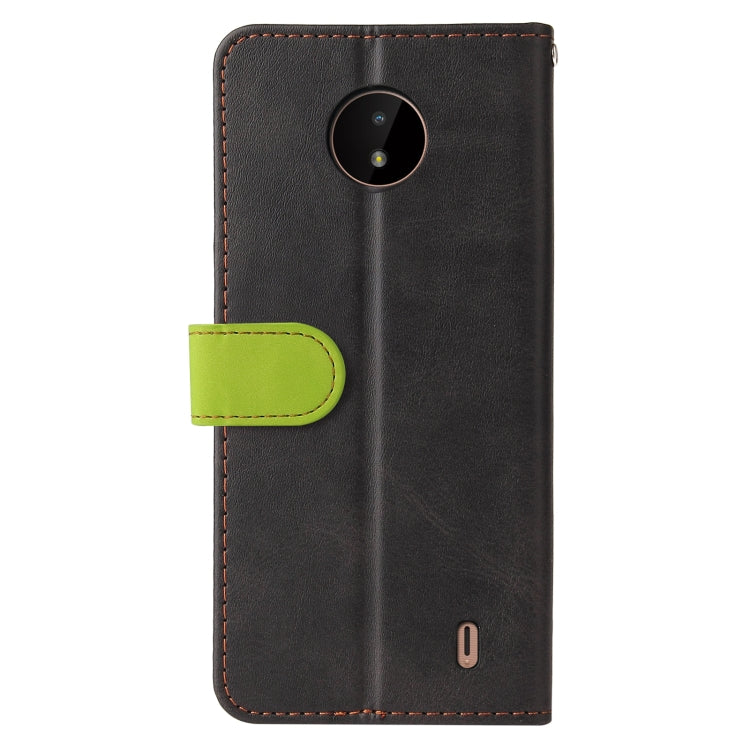 For Nokia C10 / C20 Business Stitching-Color Horizontal Flip PU Leather Case with Holder & Card Slots & Photo Frame
