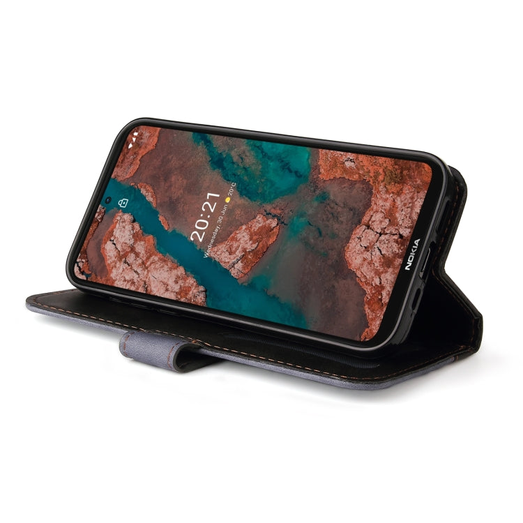 For Nokia X10 / X20 Business Stitching-Color Horizontal Flip PU Leather Case with Holder & Card Slots & Photo Frame