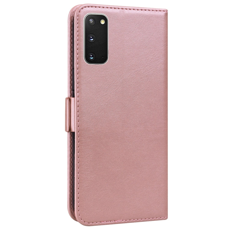 For Samsung Galaxy S20+ Embossed Cat Butterflies Pattern Horizontal Flip Leather Case with Card Slot & Holder & Wallet