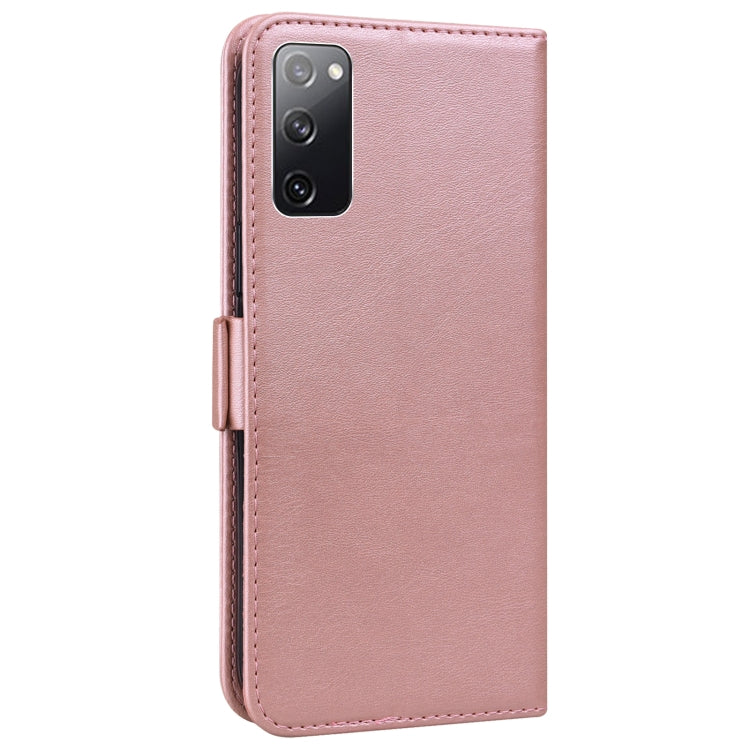 For Samsung Galaxy S20 FE Embossed Cat Butterflies Pattern Horizontal Flip Leather Case with Card Slot & Holder & Wallet