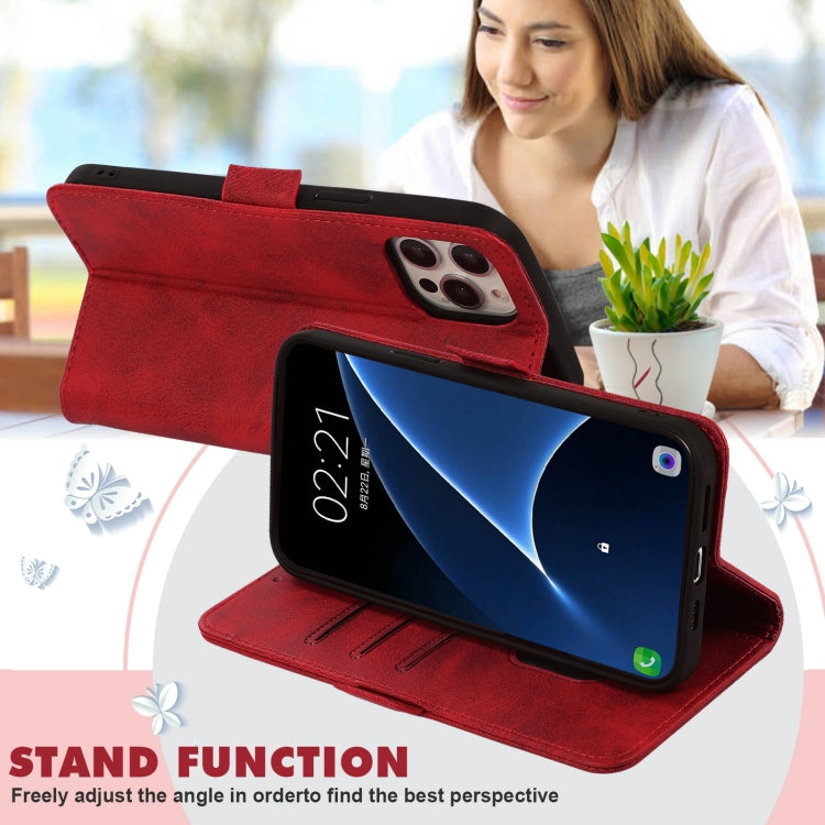 For Samsung Galaxy S10 Embossed Cat Butterflies Pattern Horizontal Flip Leather Case with Card Slot & Holder & Wallet