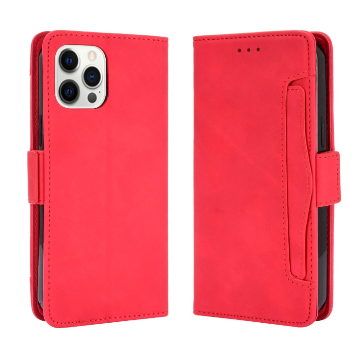 For iPhone 13 Pro Skin Feel Calf Pattern Horizontal Flip Leather Case with Holder & Card Slots & Photo Frame