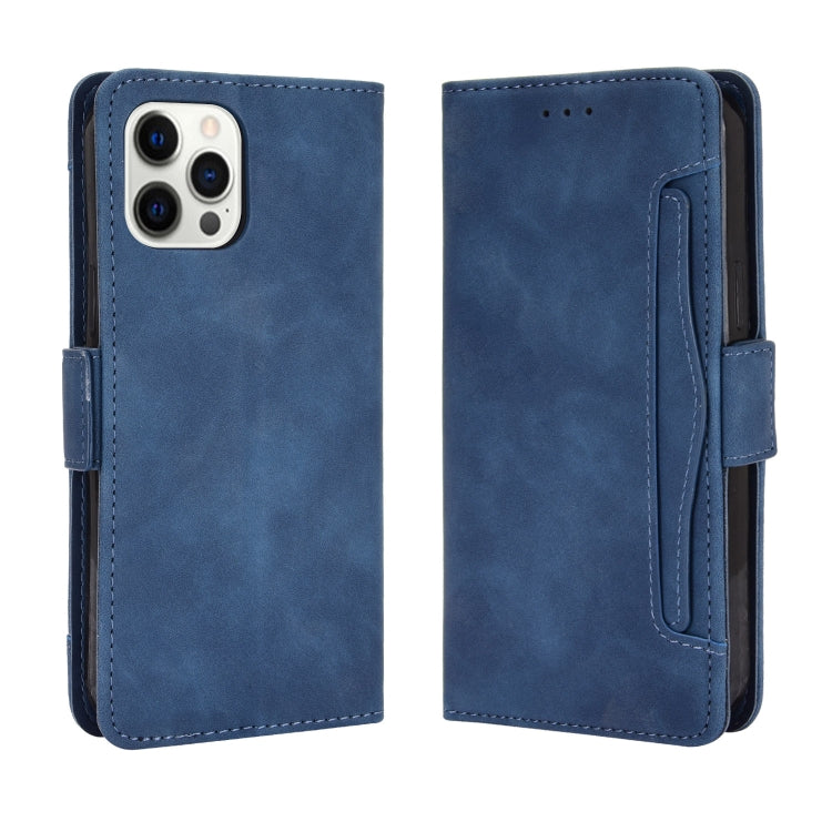 For iPhone 13 Pro Skin Feel Calf Pattern Horizontal Flip Leather Case with Holder & Card Slots & Photo Frame