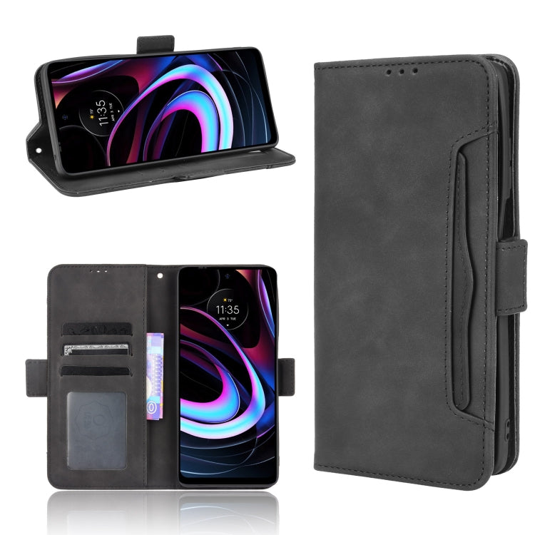 For Motorola Edge 2021 Skin Feel Calf Pattern Horizontal Flip Leather Case with Holder & Card Slots & Photo Frame